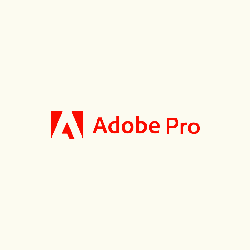 Adobe Pro